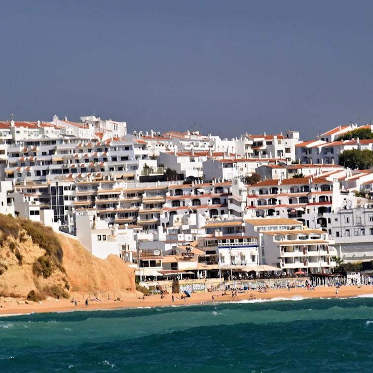 Entertainment zone at night in Netherlands
